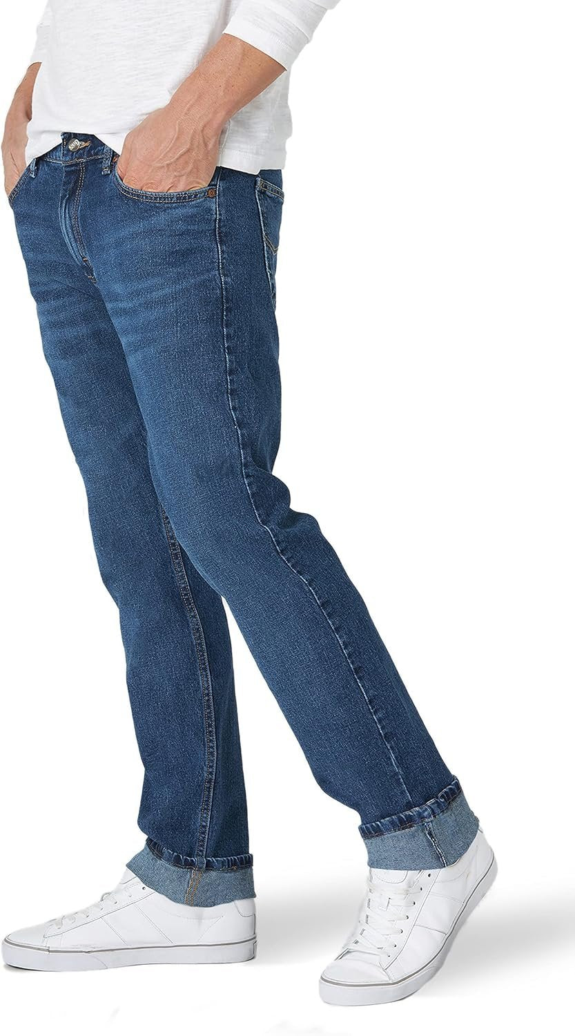 Men’s Slim Straight Denim Jeans Casual Stretch Fit - Image 2