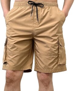 Men’s Quick Dry Water Resistant Lightweight Casual Shorts