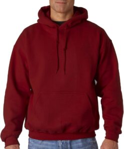 Alternative view of Men’s Heavy Blend Hooded Sweatshirt Casual Pullover