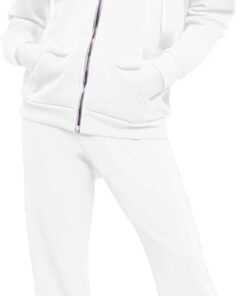 Alternative view of Women’s sweatsuit 2-piece tracksuit long sleeve zip sweatshirt sweatpants set