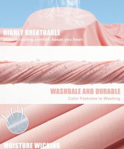 Alternative view of This high-performance athletic top features a breathable mesh-stripe design, delivering the ultimate in cool comfort.