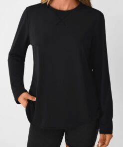 Alternative view of Women’s UV protection long sleeve rash guard fishing running quick-dry shirt