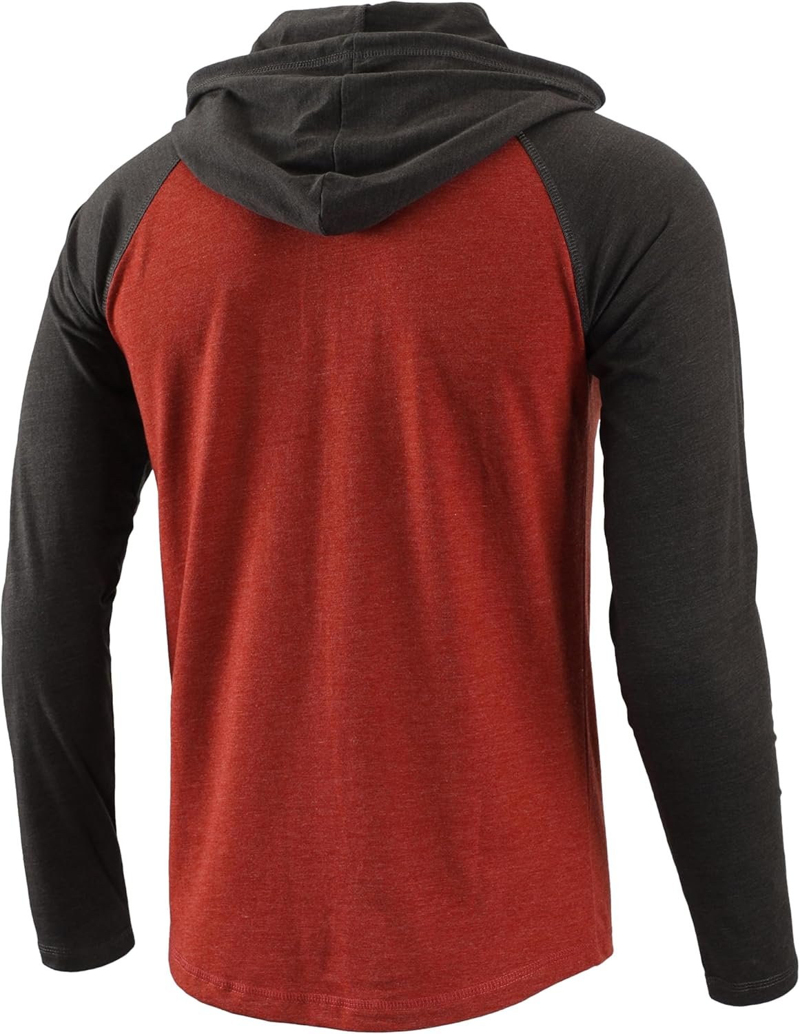 Men’s Lightweight Hooded Sweatshirt Athletic Long Sleeve Drawstring Pullover - Image 2