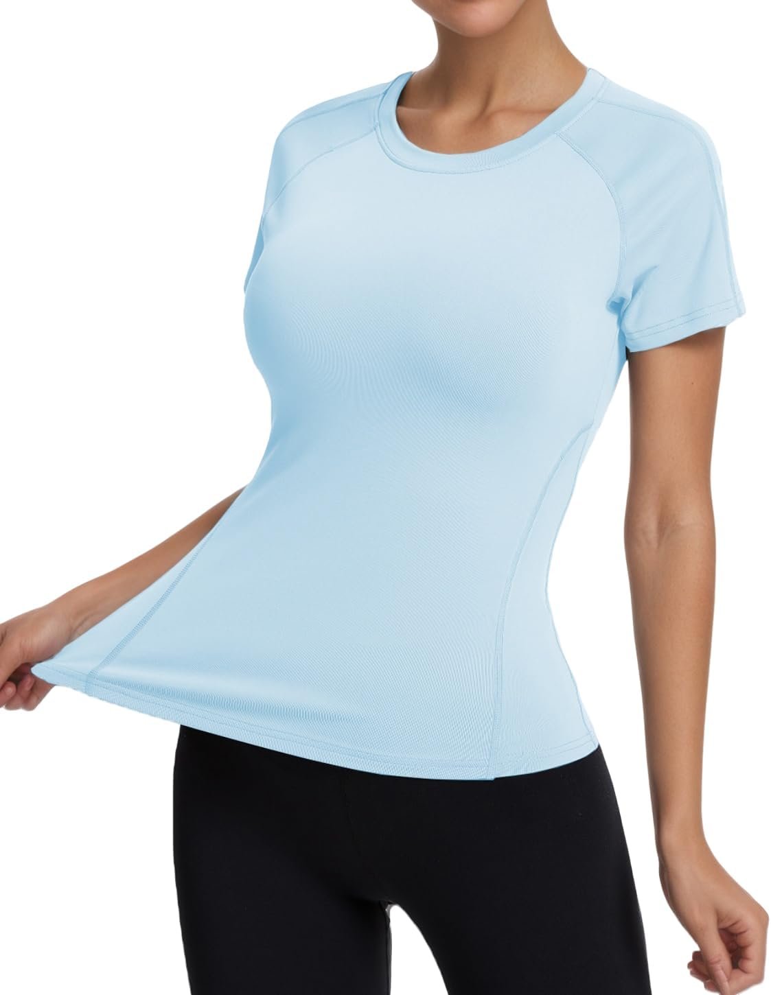 Women’s workout shirt UV hiking golf top