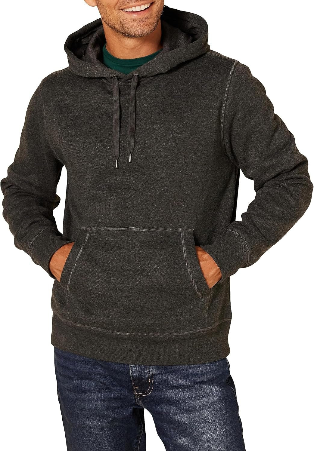 Men’s Casual Hoodie Sweatshirt Available in Extended Sizes