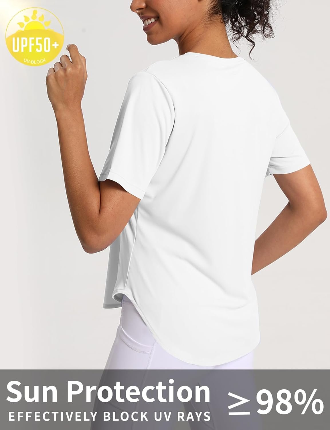Women’s Slim-Fit Short-Sleeve Sports Top — Casual Everyday Wear - Image 2