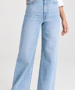Alternative view of Women’s High Rise Wide Leg Denim Jeans