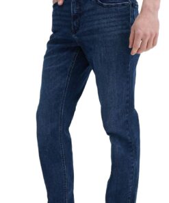Men’s Slim Fit Stretch Tapered Denim Pants Casual Jeans