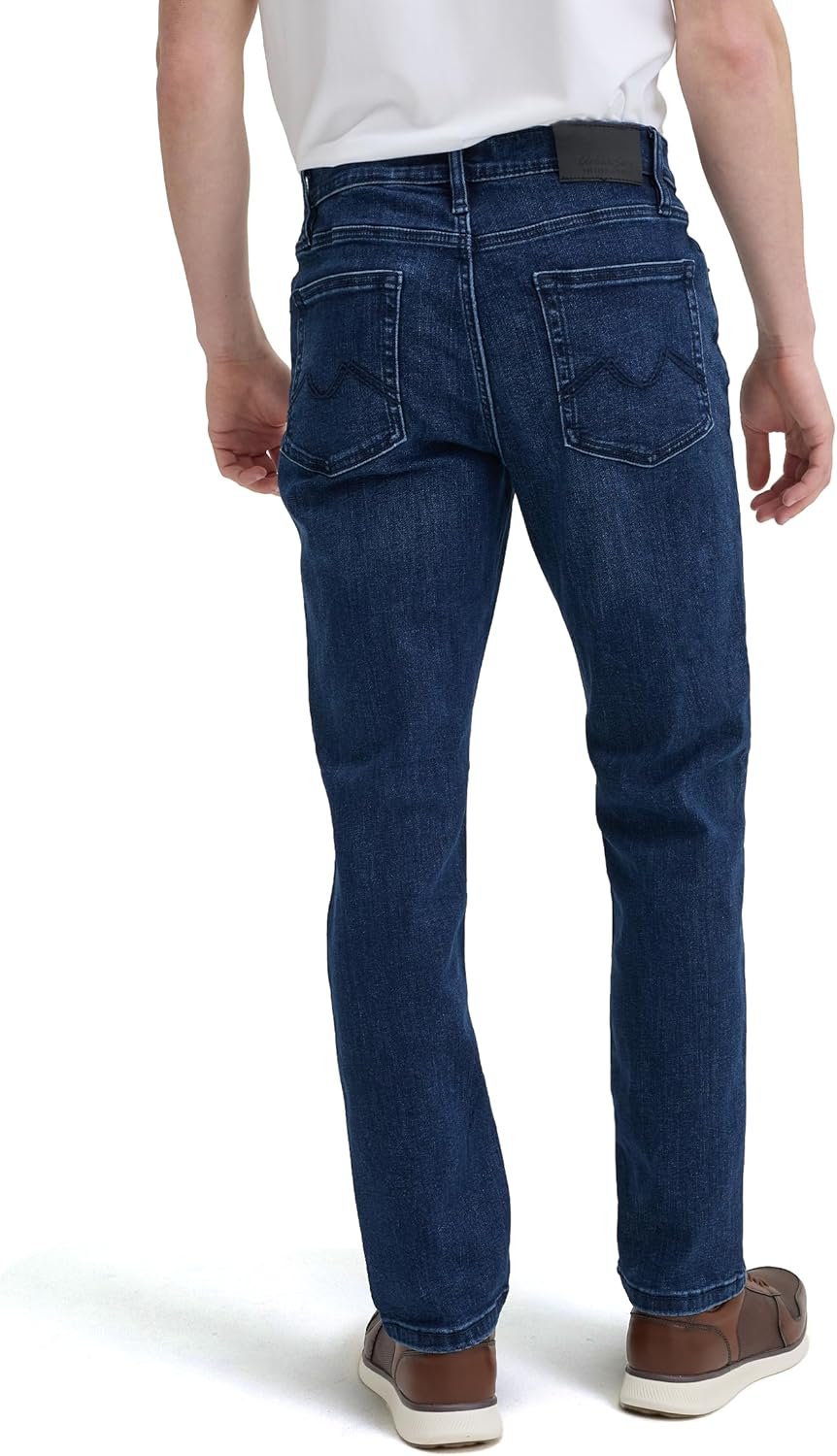 Men’s Slim Fit Stretch Tapered Denim Pants Casual Jeans - Image 2