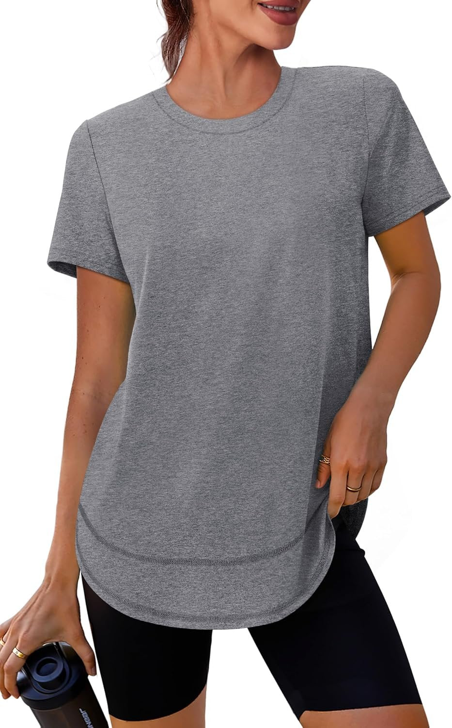 Women’s Loose-Fit Casual Short-Sleeve Top
